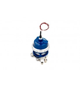 BOV Race Port Female Gen-V Blue WITH Hall Effect sensor fits cometitors flange) - NO WELD FLANGE