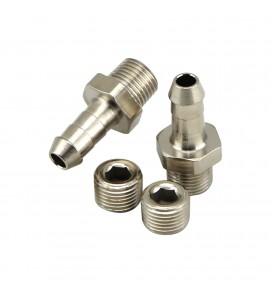 1/8th NPT 6mm Hose Tail Fittings & Blanks
