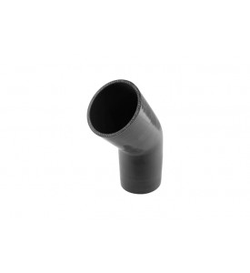 45 Elbow 3.50" Black