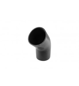 45 Elbow 4.00" Black