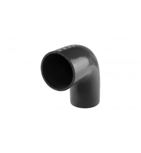 90 Elbow 3.50" Black