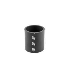 Straight 60mm ID x 75mm - Black