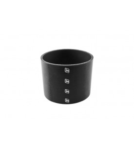 Straight 4.00" ID x 90mm - Black