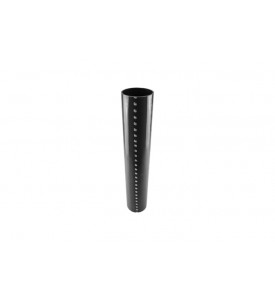 Straight 4.00" ID x 24" - Black