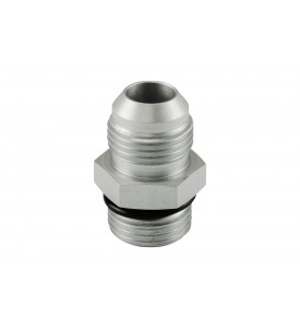 Clear, -10 AN Flare to -10 AN ORB Male Straight