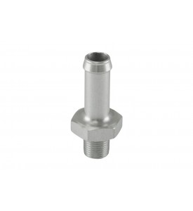 Clear, 10mm / 3/8" Hose End to -1/8 NPT Male Straight