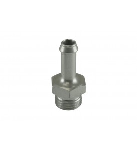 Clear, 8mm / 5/16" Hose End to -6 AN ORB Male Straight