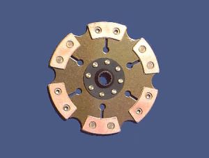 215mm Racing Clutch Disc - Solid Center