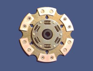 215mm Racing Clutch Disc - Spring Center