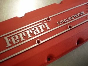 Ferrari 250 GTO / 275 Exhaust vavle 32.5 x 7.98 x95.20mm /SS / Blk Nitrid 