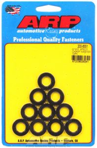 ARP Hardware - M12 ID .875 OD chamfer black washers