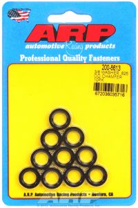 ARP Hardware - 3/8 ID .625 OD chamfer black washers
