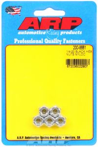 ARP Hardware - 1/4-20 cad coarse nyloc hex nut kit