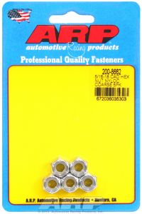 ARP Hardware - 5/16-18 cad coarse nyloc hex nut kit