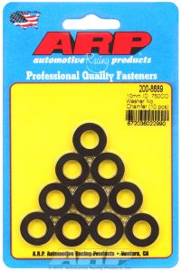 ARP Hardware - M10 ID 3/4 OD chamfer black washers