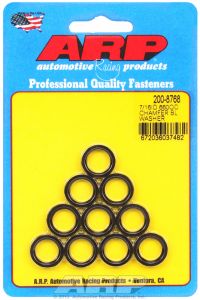 ARP Hardware - 7/16 ID .660 OD  chamfer black washers