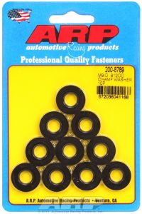 ARP Hardware - M9 ID .812 OD chamfer black washers