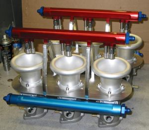 TB Kit, Porsche, 6-cyl, 48mm, 2-bolt