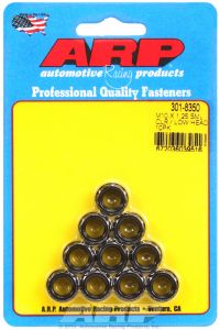 ARP Hardware - M10 X 1.25 sml clr/low head 12pt nut kit