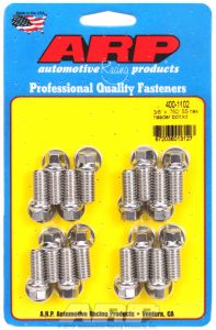 ARP Hardware - 3/8 x .750 SS hex header bolt kit