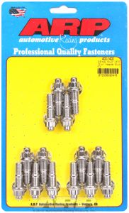 ARP Hardware - 3/8 x .750 SS 12pt header stud kit