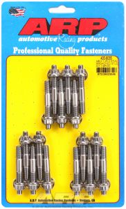 ARP Hardware - M8 X 1.25 X 57mm broached stud kit - 16pcs