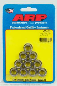 ARP Hardware - M12 X 1.25 SS .750 collar 12pt nut kit