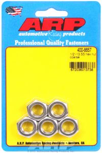ARP Hardware - 1/2-13 SS coarse hex nut kit