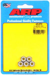 ARP Hardware - 1/4-28 SS fine nyloc hex nut kit