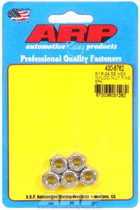 ARP Hardware - 5/16-24 SS fine nyloc hex nut kit