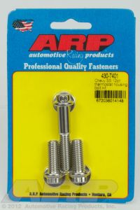 ARP Hardware - GM 3/8 X 1.750/4.400 12pt SS starter bolt kit