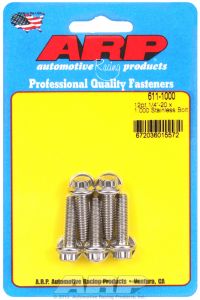 ARP Hardware - 1/4-20 x 1.000 12pt SS bolts