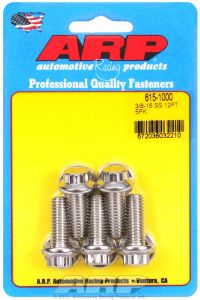 ARP Hardware - 3/8-16 x 1.000 12pt 7/16 wrenching SS bolts