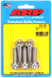 ARP Hardware - 3/8-16 x 1.250 12pt 7/16 wrenching SS bolts