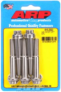 ARP Hardware - 3/8-16 x 2.500 12pt 7/16 wrenching SS bolts