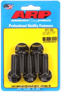 ARP Hardware - 1/2-13 x 1.250 hex black oxide bolts
