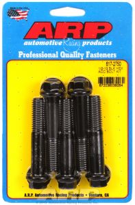 ARP Hardware - 1/2-13 x 2.750 hex black oxide bolts