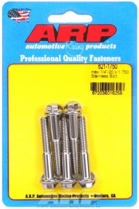 ARP Hardware - 1/4-20 x 1.750 hex SS bolts