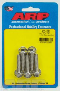 ARP Hardware - 1/4-20 x 4.750 hex SS bolts