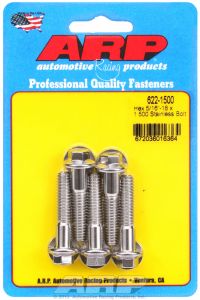 ARP Hardware - 5/16-18 x 1.500 hex SS bolts