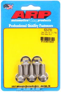 ARP Hardware - 3/8-16 x 0.750 hex SS bolts