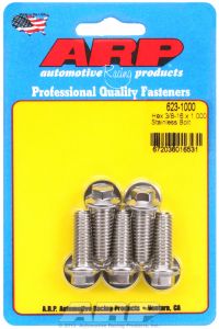 ARP Hardware - 3/8-16 x 1.000 hex SS bolts