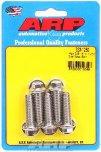 ARP Hardware - 3/8-16 x 1.250 hex SS bolts