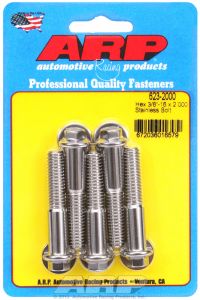 ARP Hardware - 3/8-16 x 2.000 hex SS bolts