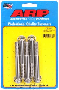 ARP Hardware - 3/8-16 x 3.000 hex SS bolts