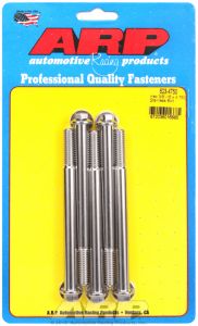 ARP Hardware - 3/8-16 x 4.750 hex SS bolts