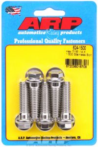 ARP Hardware - 7/16-14 X 1.500 hex 1/2 wrenching SS bolts