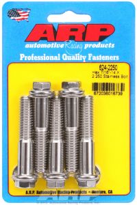 ARP Hardware - 7/16-14 X 2.250 hex 1/2 wrenching SS bolts