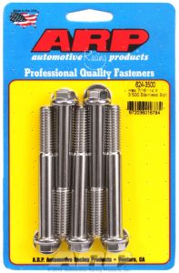 ARP Hardware - 7/16-14 X 3.500 hex 1/2 wrenching SS bolts