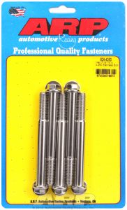 ARP Hardware - 7/16-14 X 4.250 hex 1/2 wrenching SS bolts